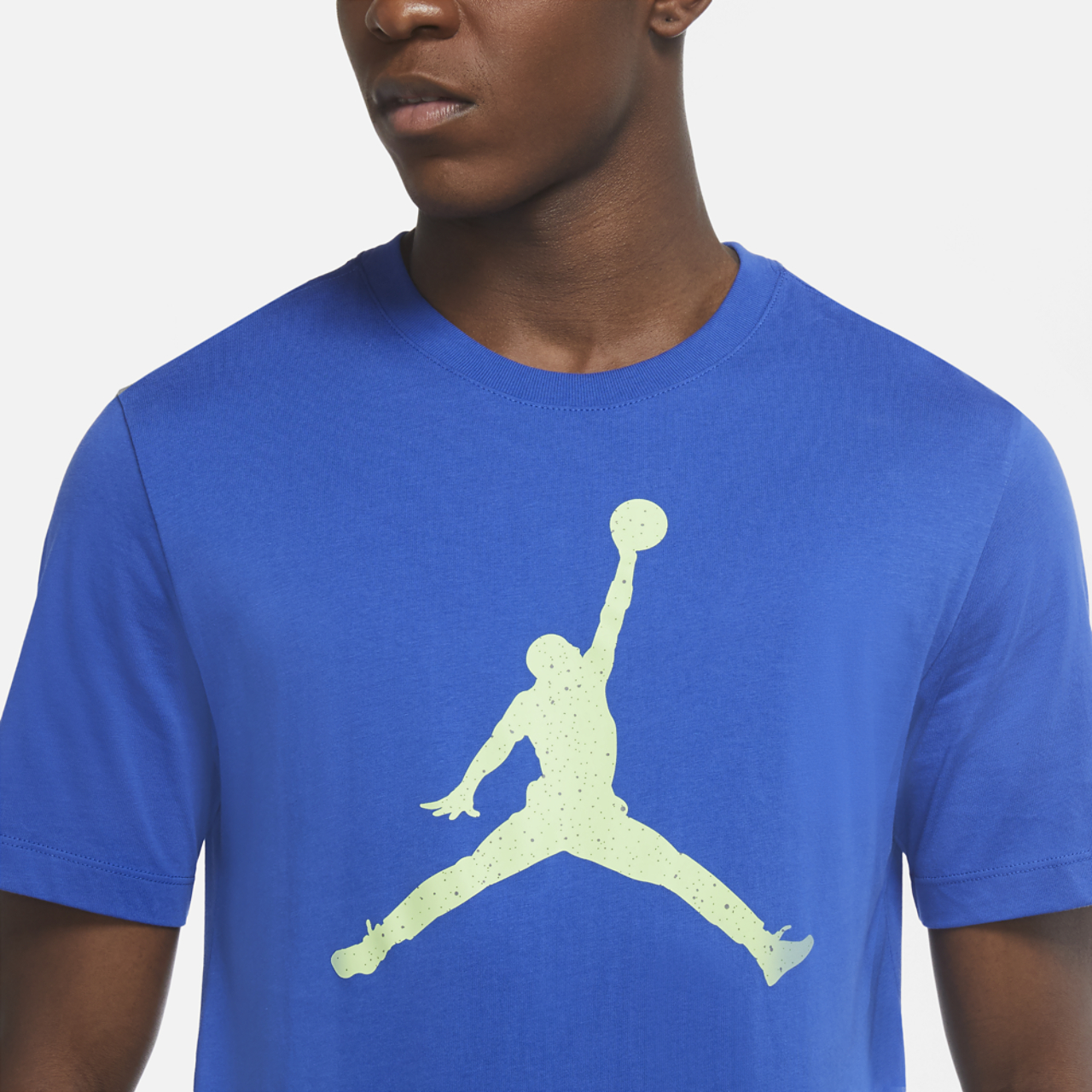 Jordan Jumpman Fill S/S T-Shirt Image 3 of 3. Tap to open photo gallery.