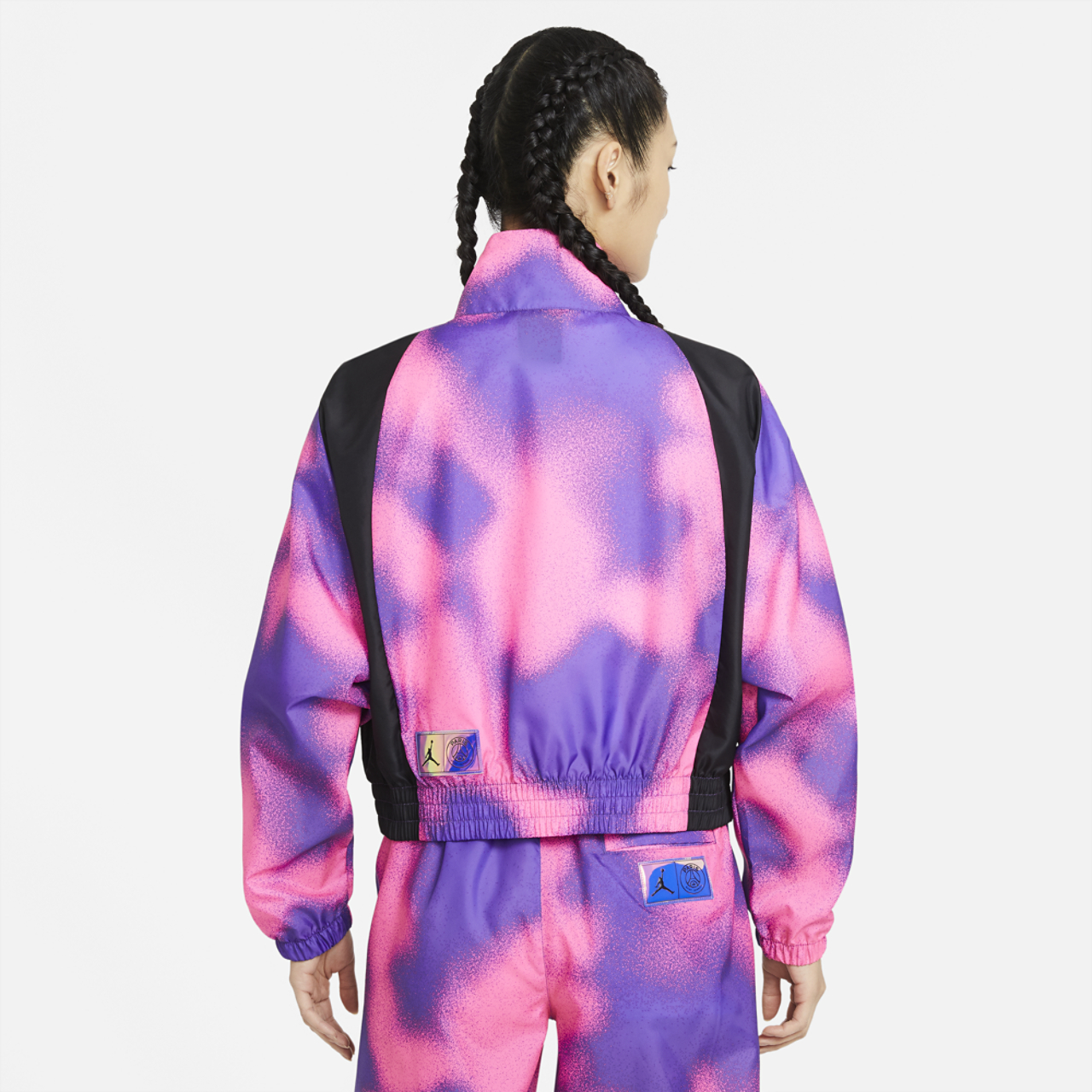 Jordan PSG Tie-Dye Jacket Image 2 of 6. Tap to open photo gallery.