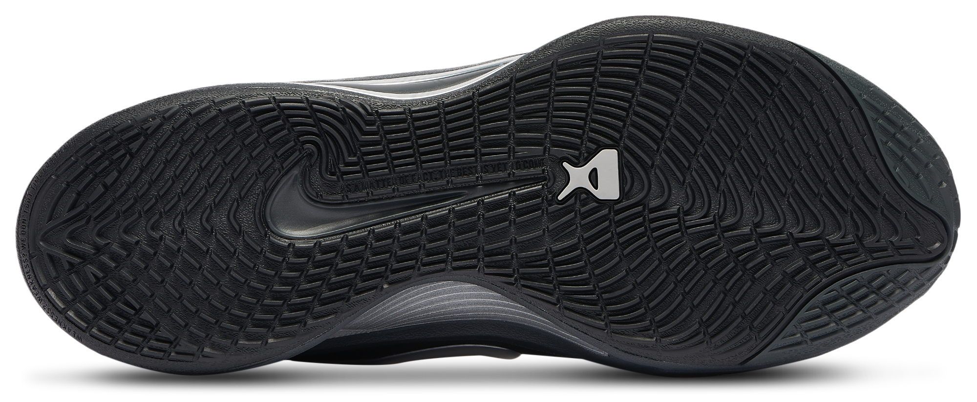 Nike A'One - Black/Metallic Silver/Dark Smoke Grey - Image 5