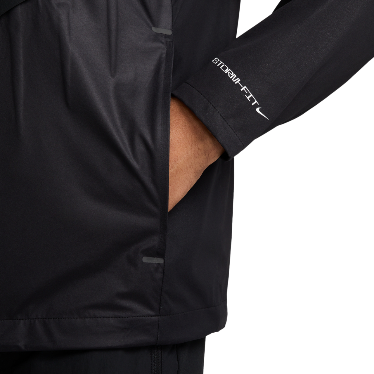 Nike StormFIT Aeroswift Jacket Image 4 of 5. Tap to open photo gallery.