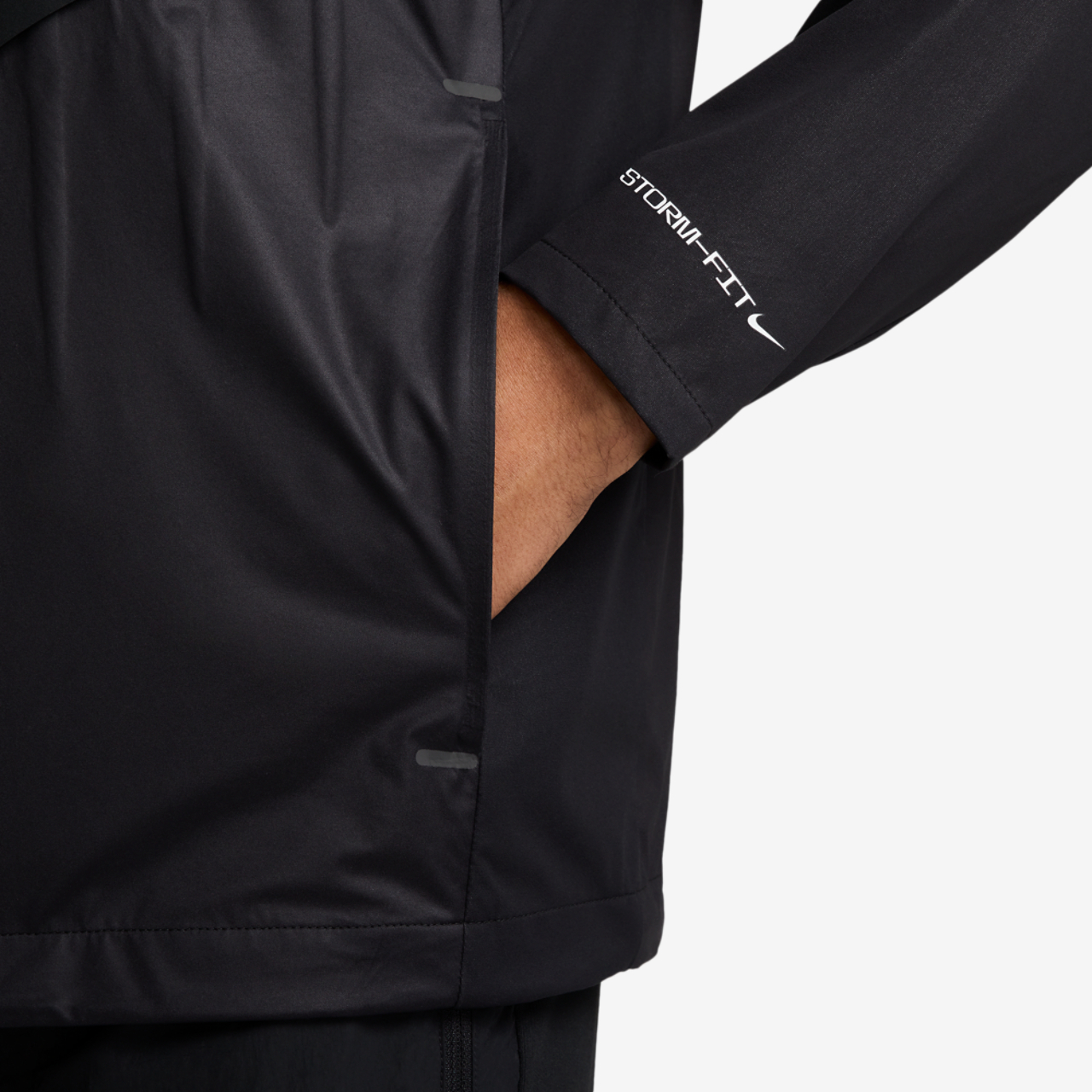 Nike StormFIT Aeroswift Jacket Image 4 of 5. Tap to open photo gallery.