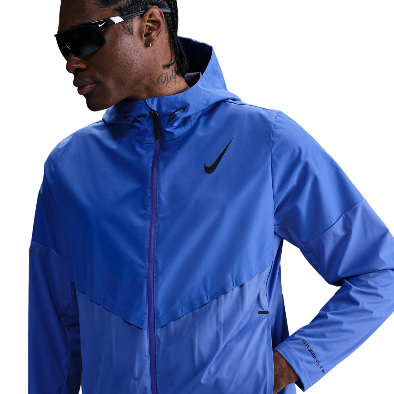 Nike StormFIT Aeroswift Jacket Image 1 of 4. Tap to open photo gallery.