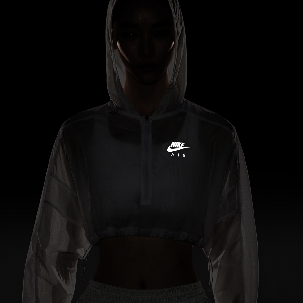 Nike Air Crop Jacket Image 6 of 6. Tap to open photo gallery.