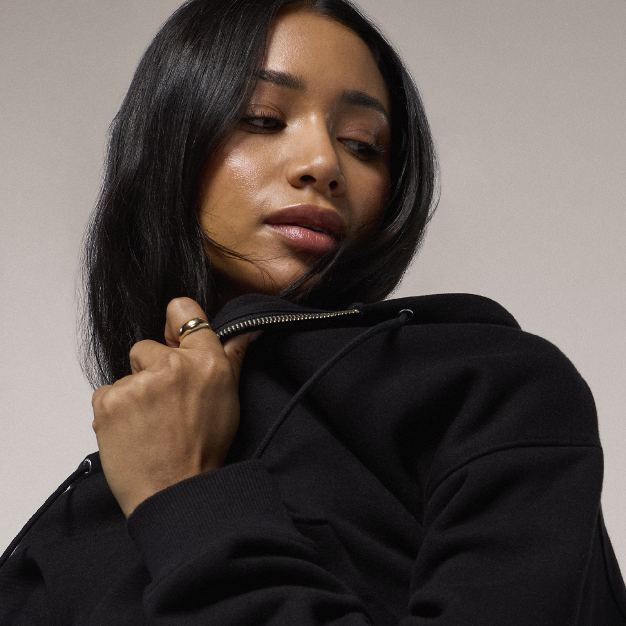 Cozi Yabsia Full-Zip Hoodie Image 5 of 7. Tap to open photo gallery.