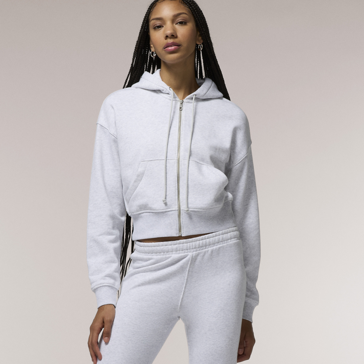 Cozi Pherin French Terry  Full-Zip Jacket Image 1 of 6. Tap to open photo gallery.