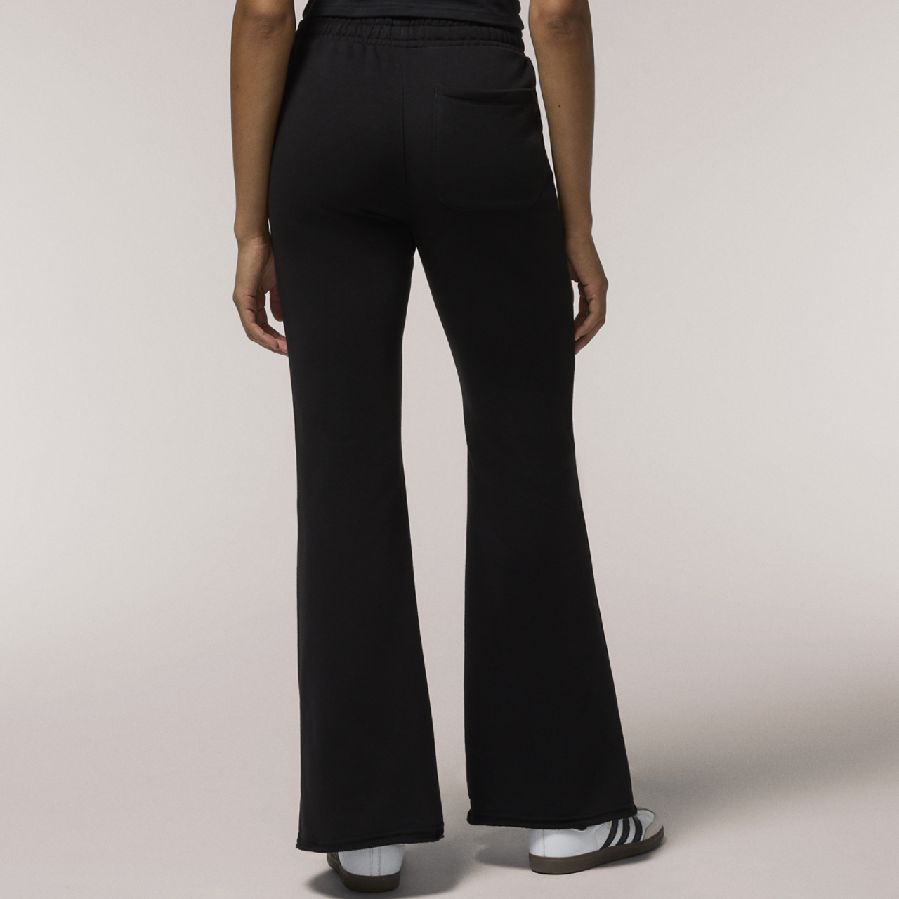 Cozi Pherin French Terry Flare Pants Image 2 of 6. Tap to open photo gallery.