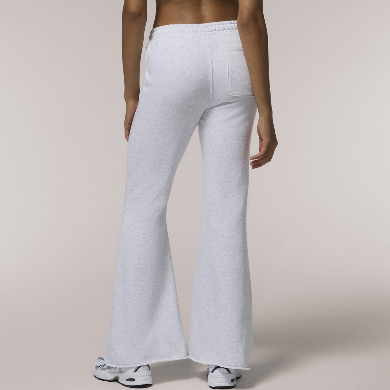 Cozi Pherin French Terry Flare Pants Image 2 of 6. Tap to open photo gallery.