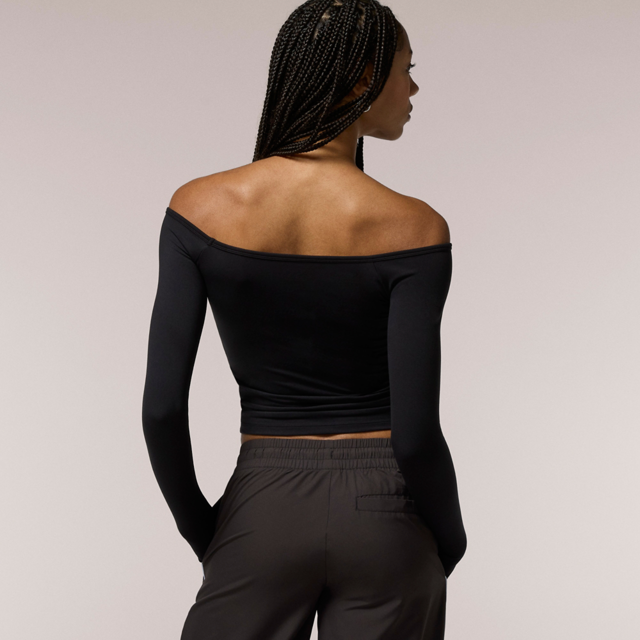 Cozi Yuli Off Shoulder Smoothing Top Image 2 of 6. Tap to open photo gallery.