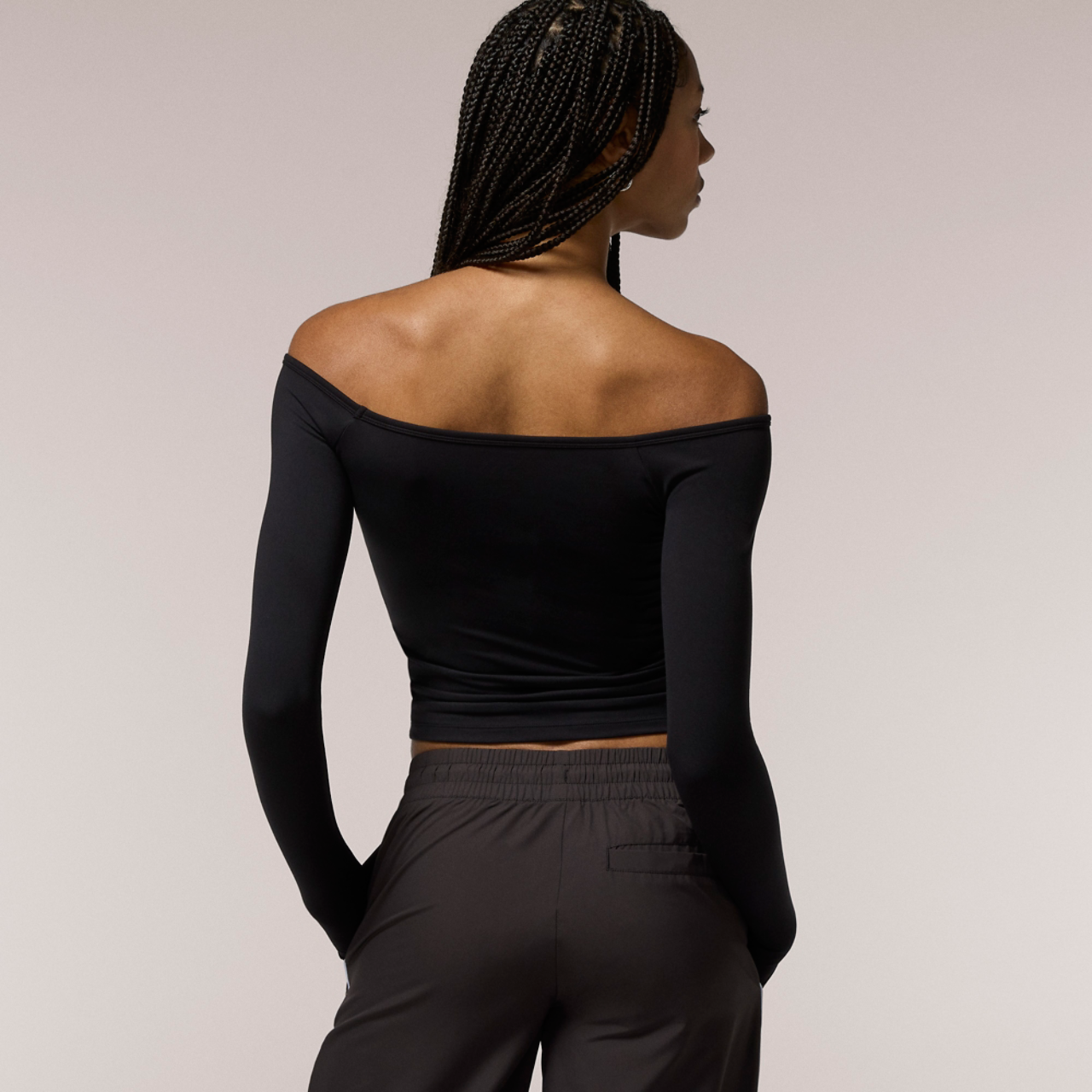 Cozi Yuli Off Shoulder Smoothing Top Image 2 of 6. Tap to open photo gallery.