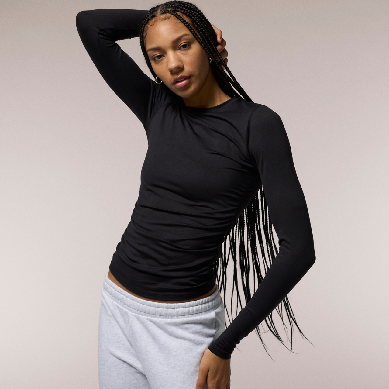 Cozi Ruched Smoothing Top Image 1 of 5. Tap to open photo gallery.