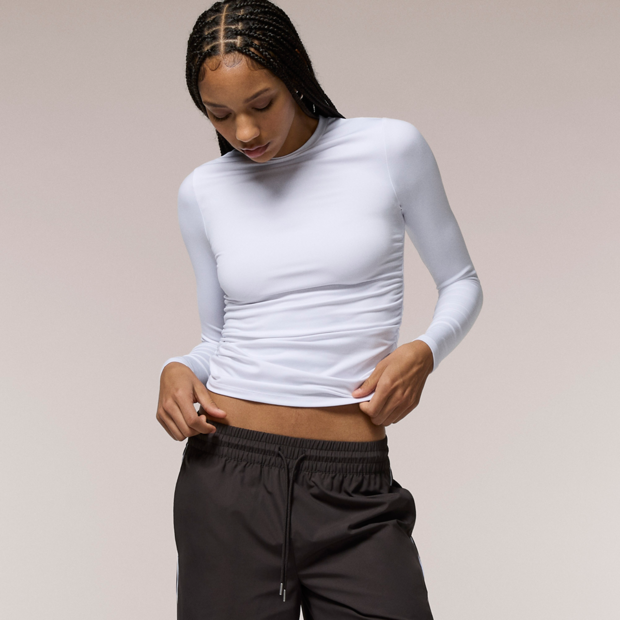 Cozi Ruched Smoothing Top Image 1 of 5. Tap to open photo gallery.