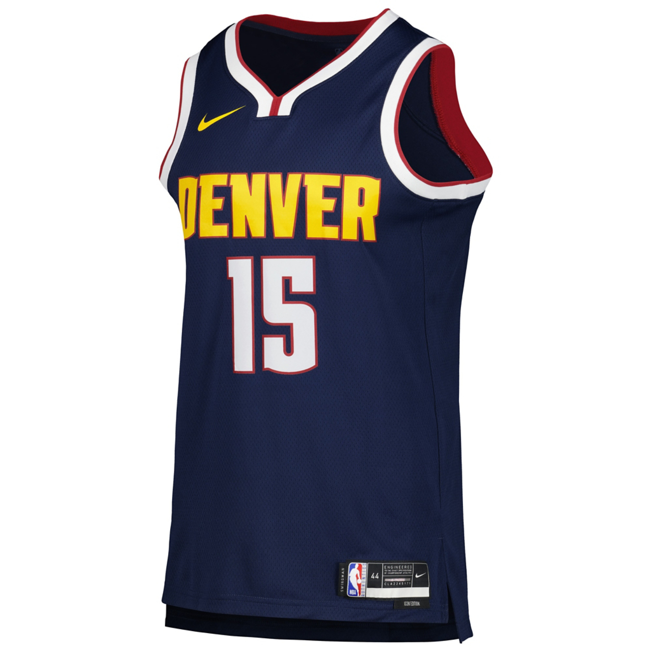 Nike Nuggets Dri-FIT NBA Swingman Jersey Image 2 of 3. Tap to open photo gallery.