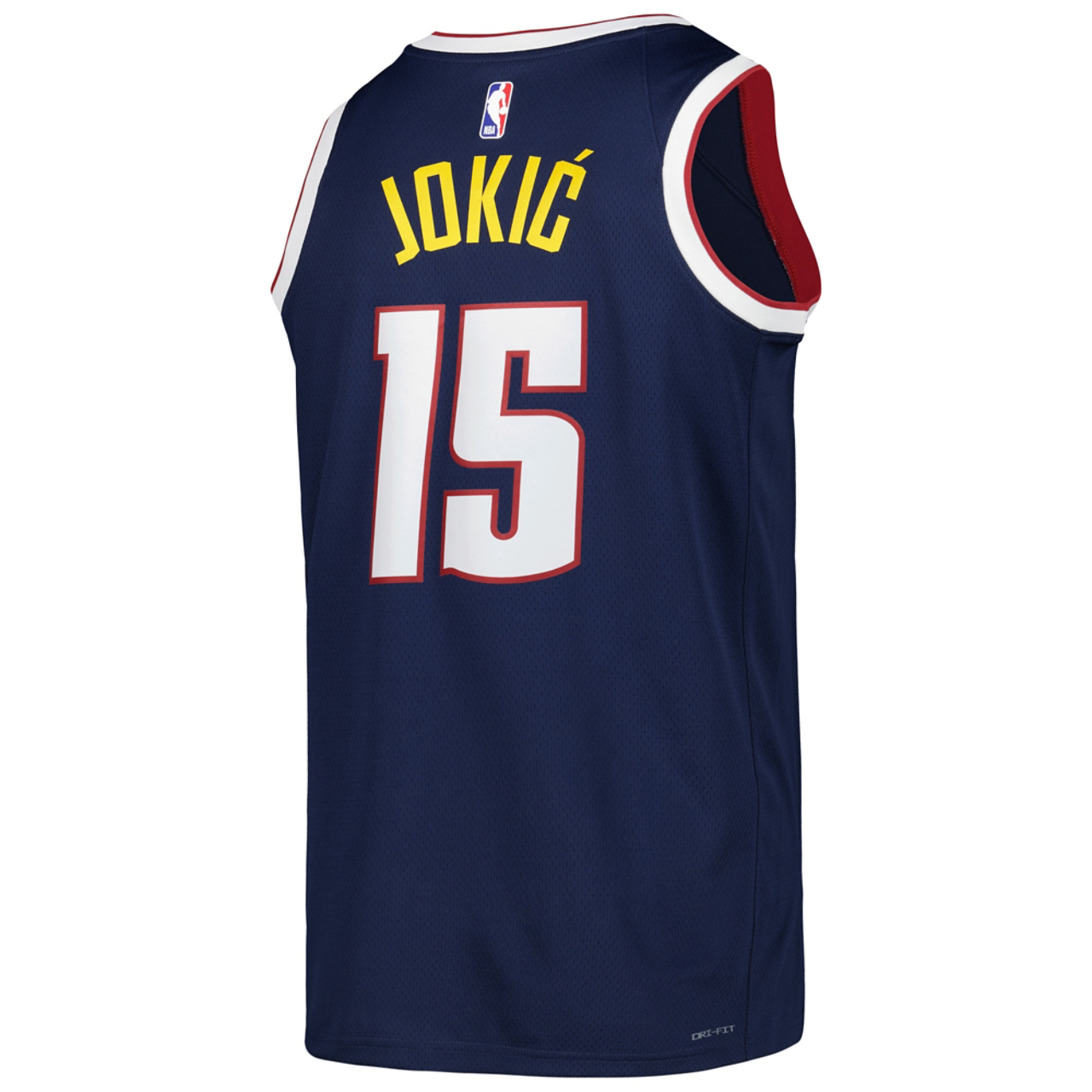 Nike Nuggets Dri-FIT NBA Swingman Jersey Image 3 of 3. Tap to open photo gallery.