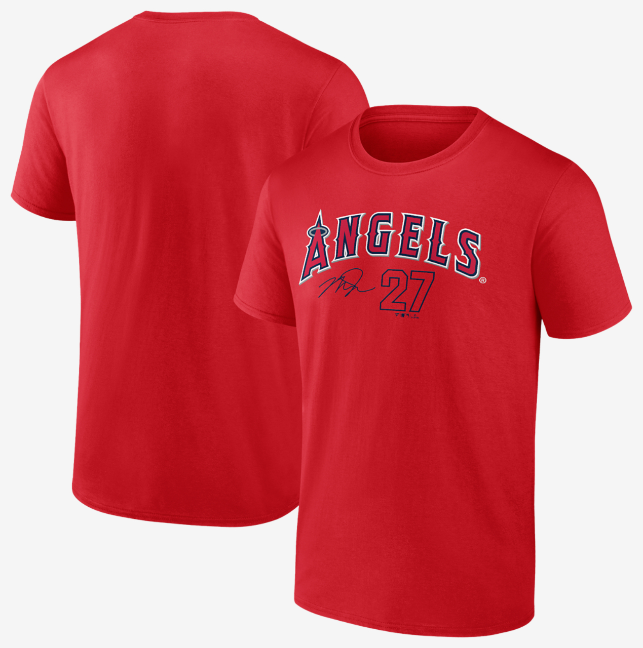 Fanatics Angels T-Shirt Image 1 of 3. Tap to open photo gallery.