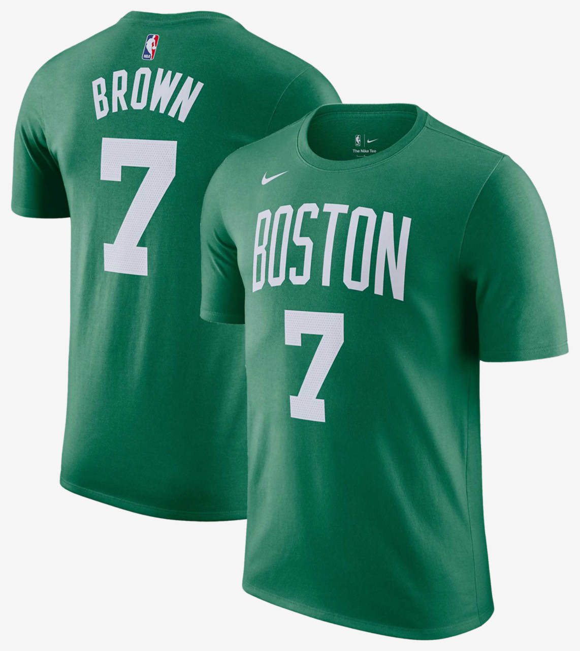 Nike Celtics Name & Number T-Shirt Image 1 of 3. Tap to open photo gallery.