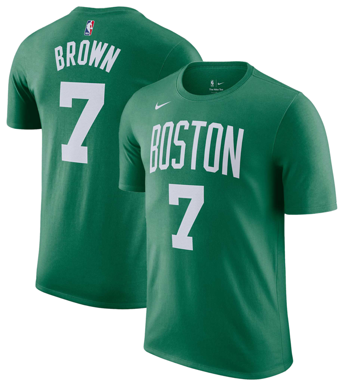 Nike Celtics Name & Number T-Shirt Image 1 of 3. Tap to open photo gallery.