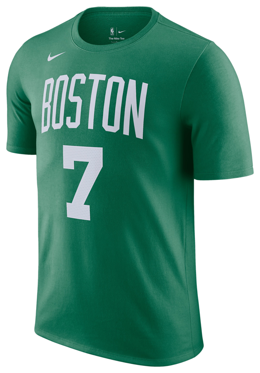 Nike Celtics Name & Number T-Shirt Image 2 of 3. Tap to open photo gallery.