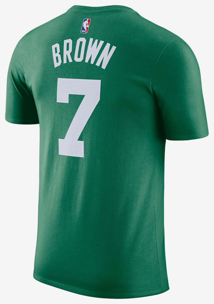 Nike Celtics Name & Number T-Shirt Image 3 of 3. Tap to open photo gallery.
