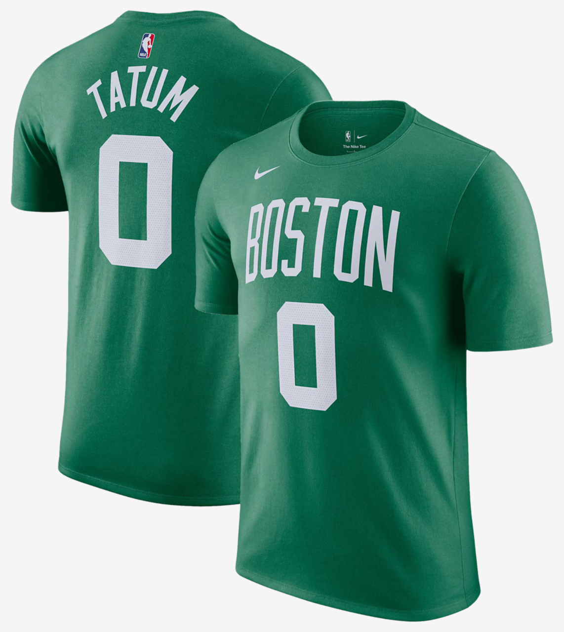 Nike Celtics Name & Number T-Shirt Image 1 of 3. Tap to open photo gallery.