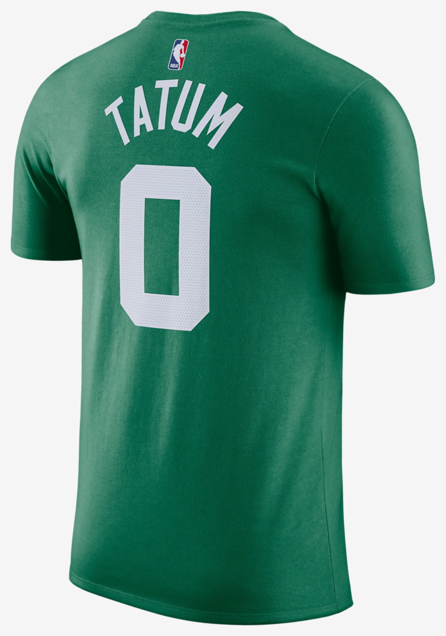 Nike Celtics Name & Number T-Shirt Image 3 of 3. Tap to open photo gallery.