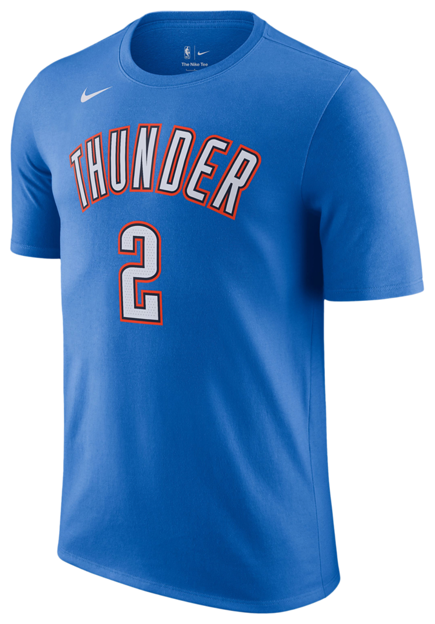 Nike Thunder Name & Number T-Shirt Image 1 of 2. Tap to open photo gallery.