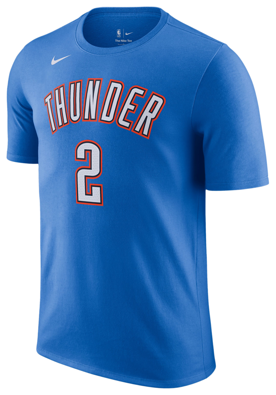 Nike Thunder Name & Number T-Shirt Image 1 of 2. Tap to open photo gallery.