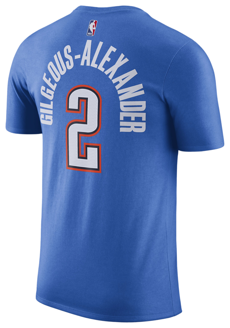 Nike Thunder Name & Number T-Shirt Image 2 of 2. Tap to open photo gallery.