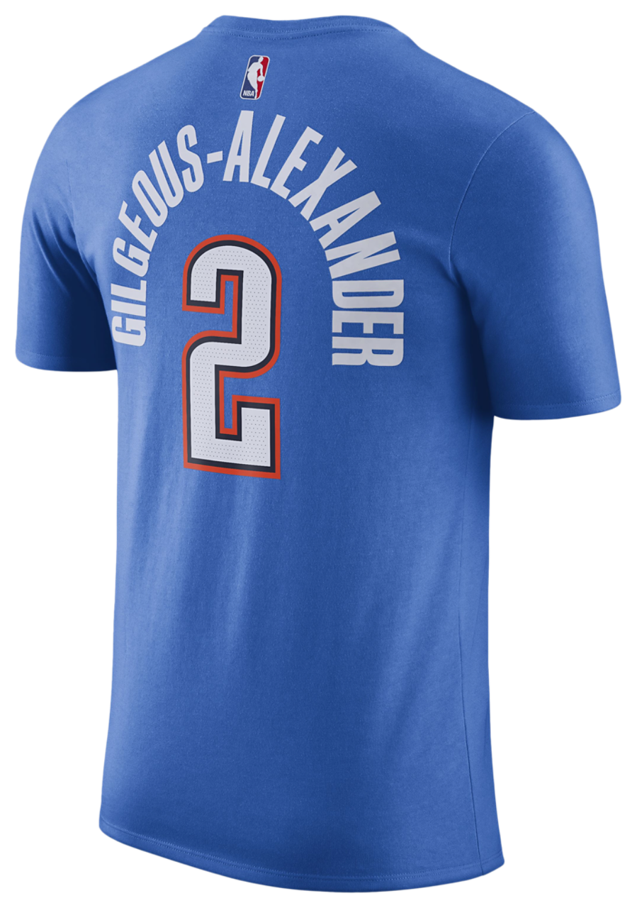Nike Thunder Name & Number T-Shirt Image 2 of 2. Tap to open photo gallery.