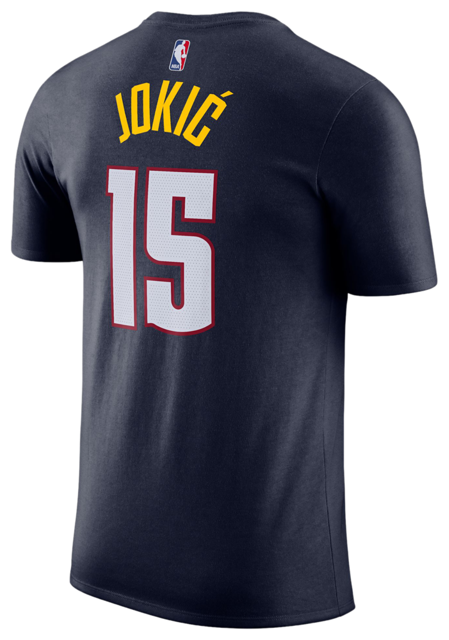Nike Nuggets Name & Number T-Shirt Image 3 of 3. Tap to open photo gallery.