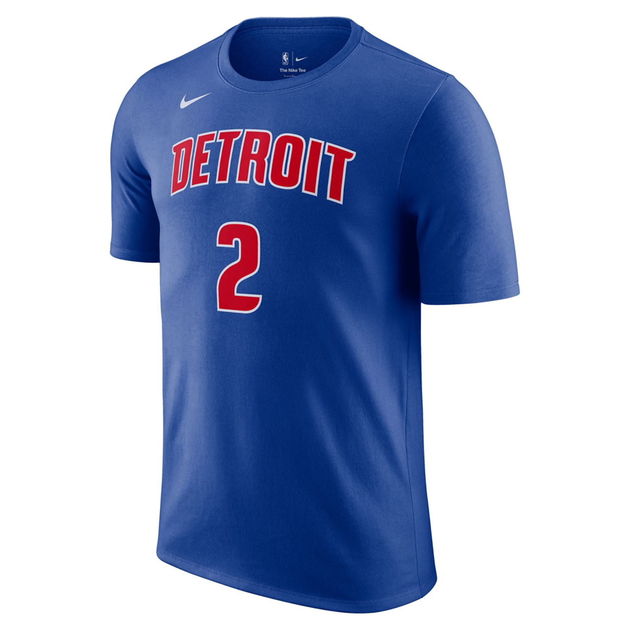 Nike Pistons Name & Number T-Shirt Image 2 of 3. Tap to open photo gallery.