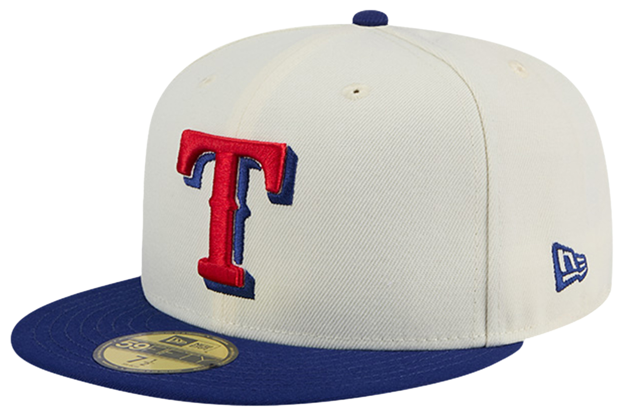 New Era Rangers Cooperstown Chrome 59FIFTY Fitted Hat - Men's